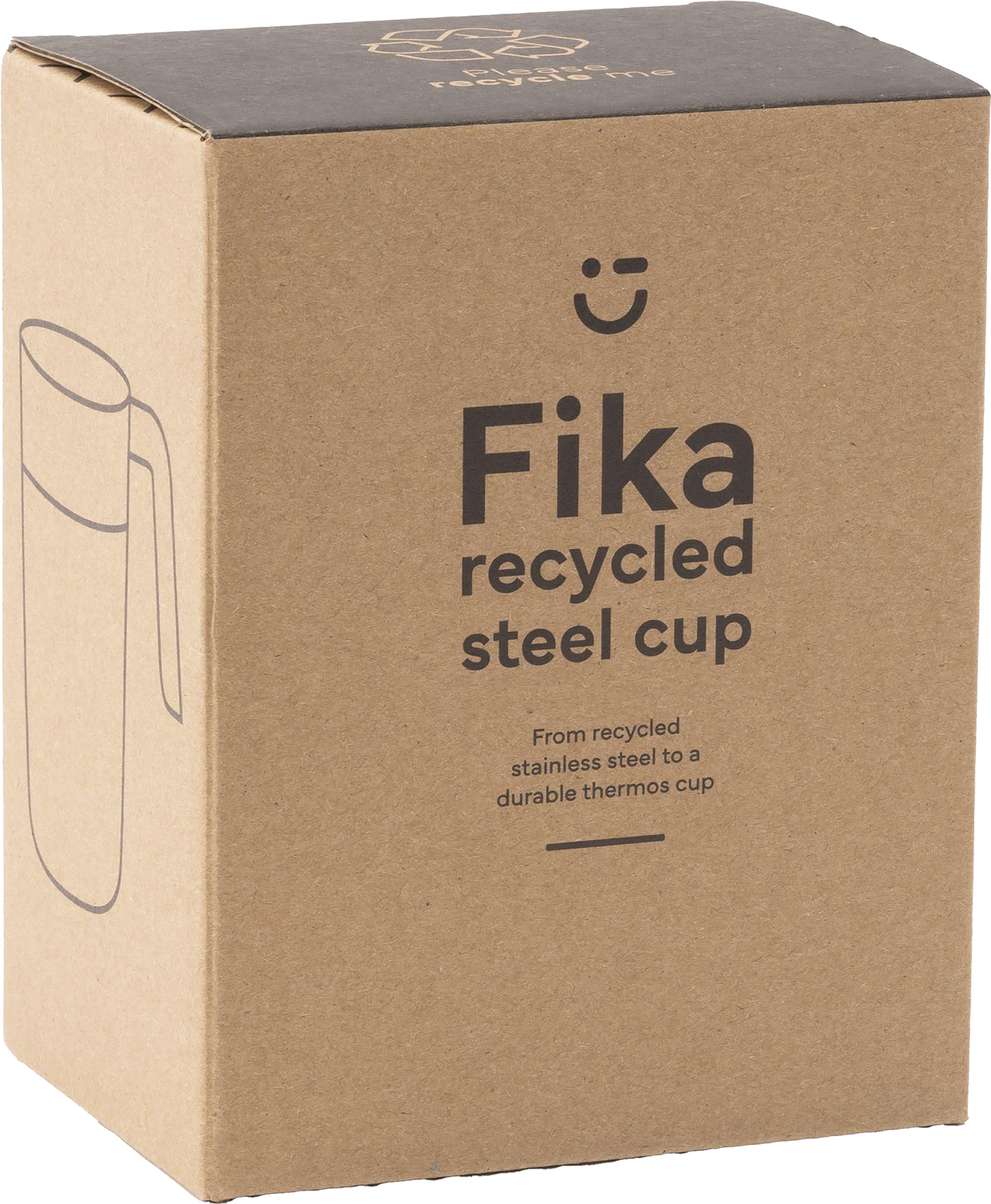 Picture of Recycled double walled cup (400ml)