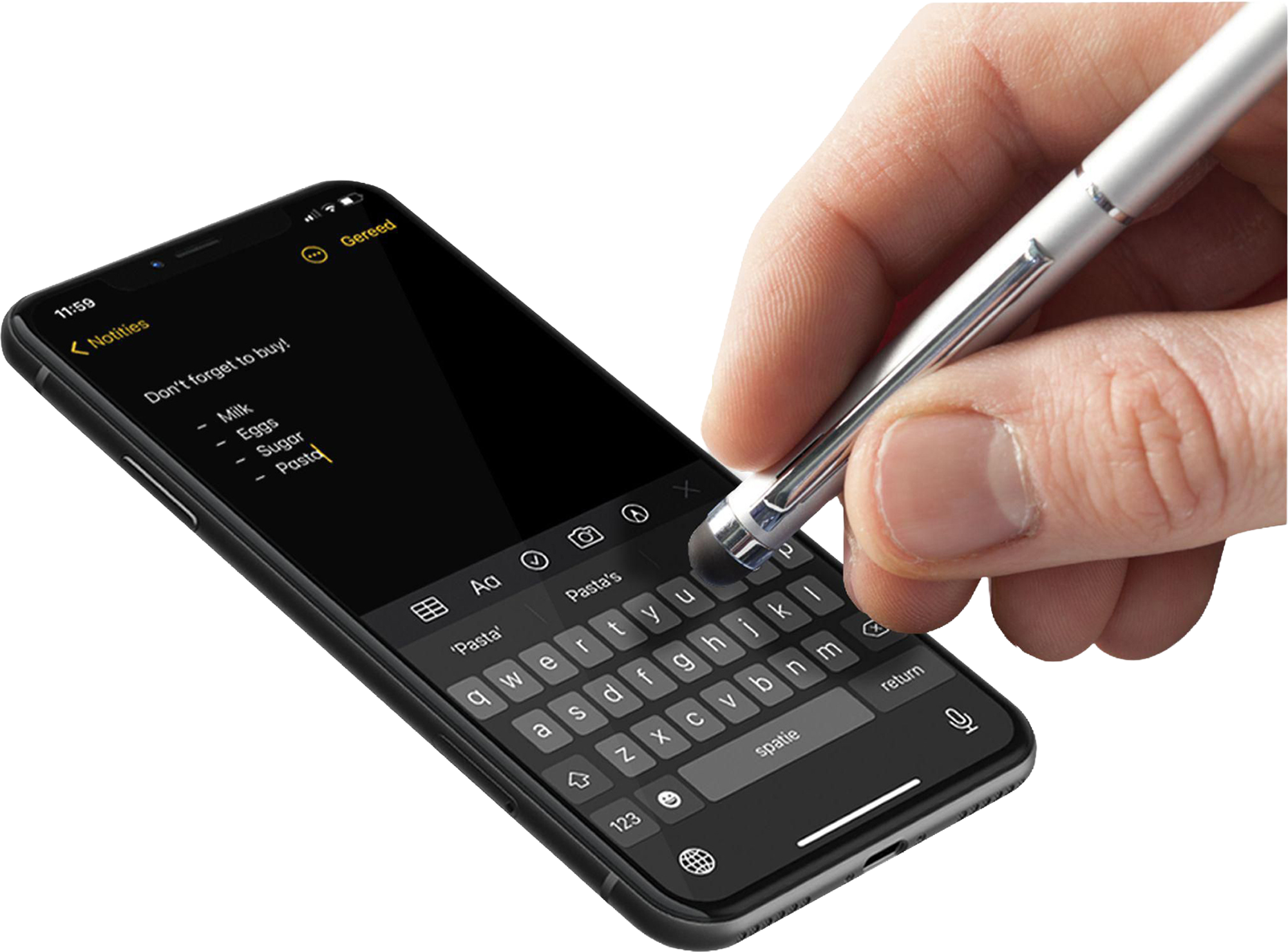 Picture of Metal stylus ballpen