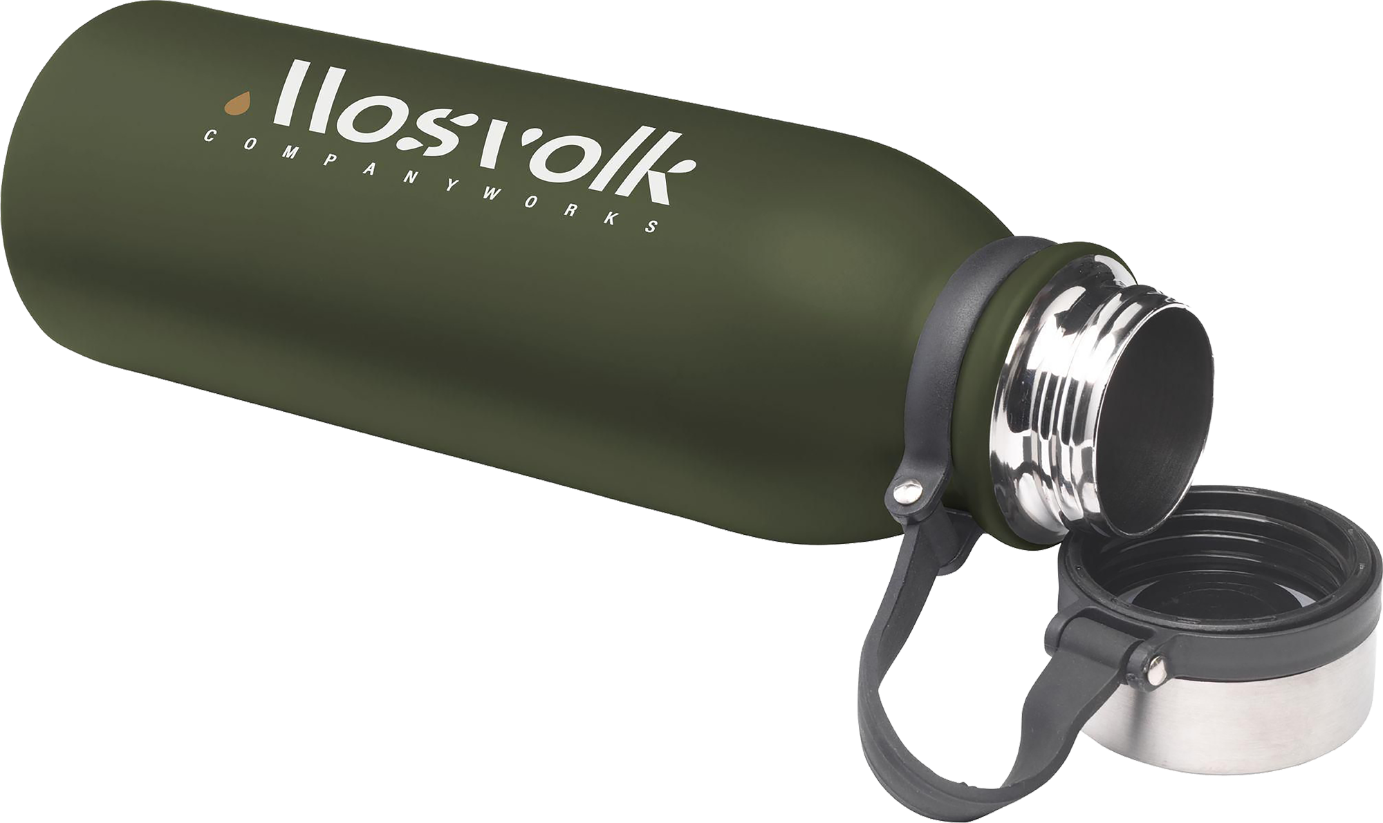 Picture of Double walled steel bottle (600ml)