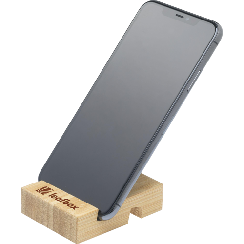 Bamboo phone stand