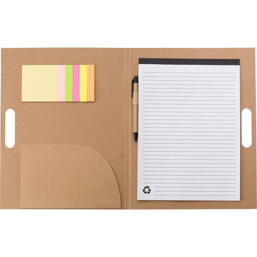 Folder with card cover