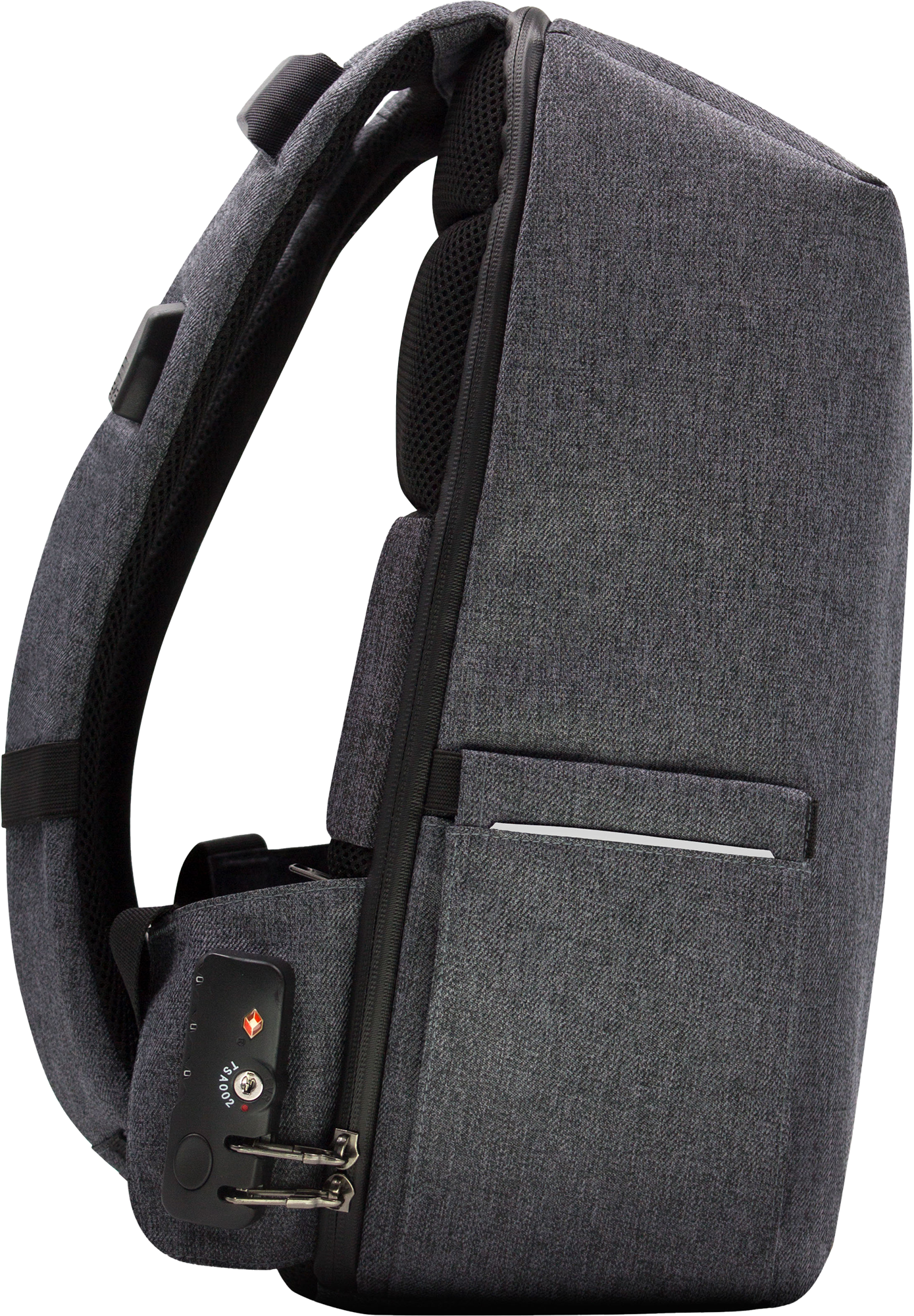 Picture of BrandCharger anti-theft RPET backpack