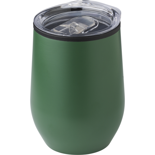 Stainless steel double wall mug (300ml) - View 1