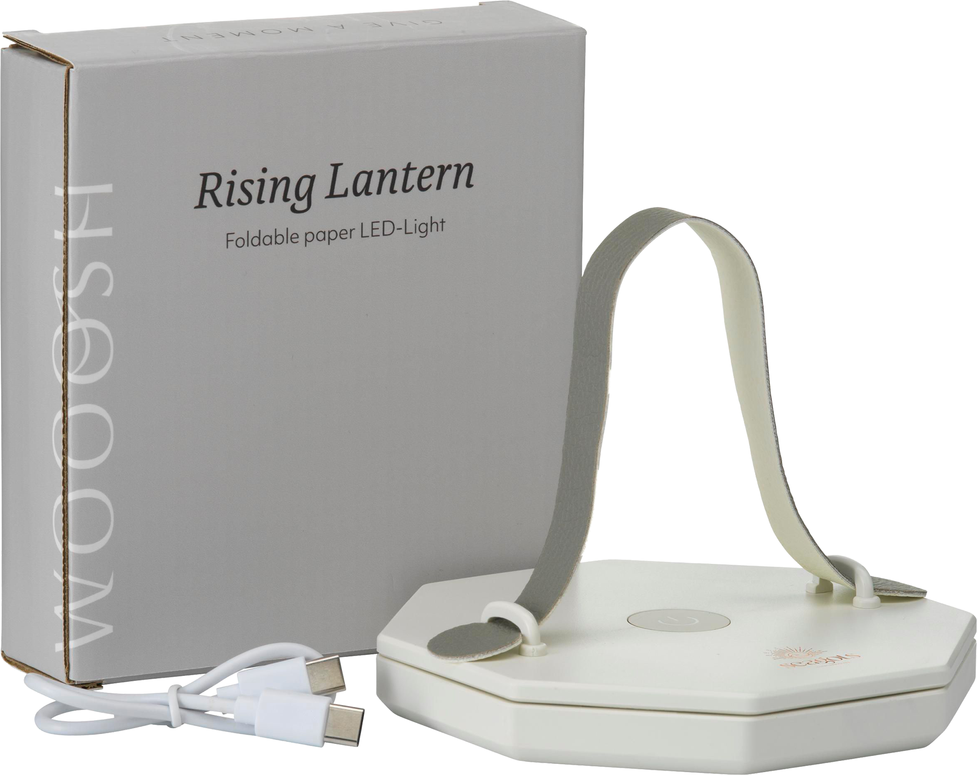 Picture of Wooosh rising lantern paper LED lamp