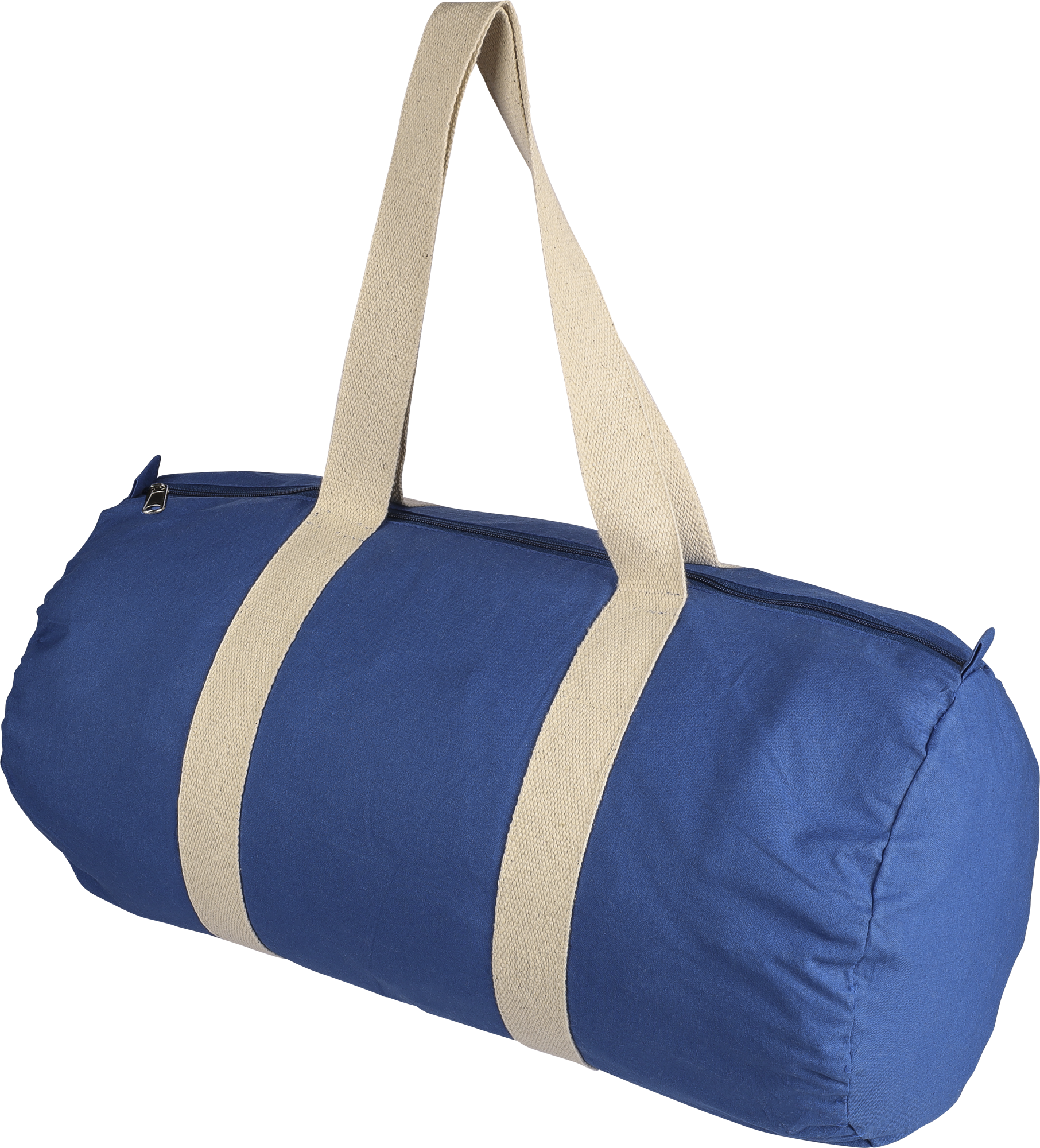 Picture of Oeko-Tex cotton barrel bag (180gsm/ 5.31oz)