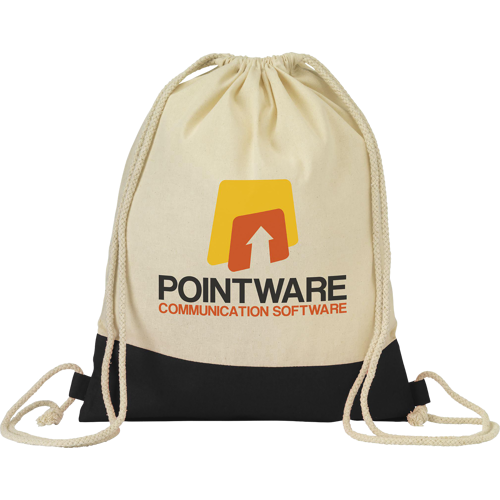 Cotton drawstring backpack (125gsm/3.68oz)