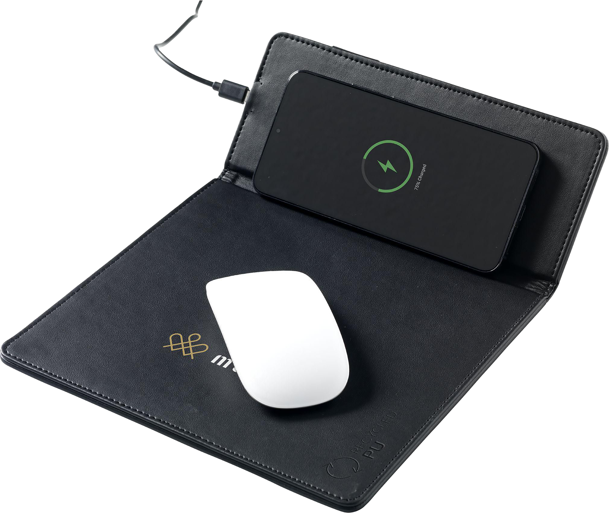 Picture of Recycled wireless charging mouse mat