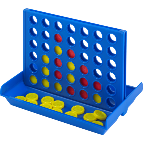 Plastic 4-in-a-line game