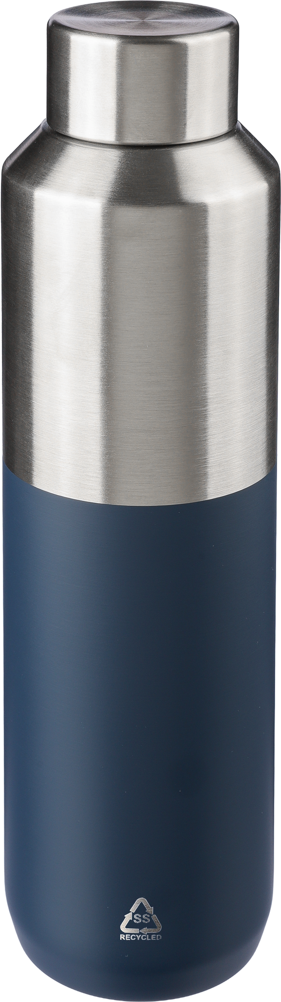 Picture of Recycled stainless steel double walled bottle (600ml)