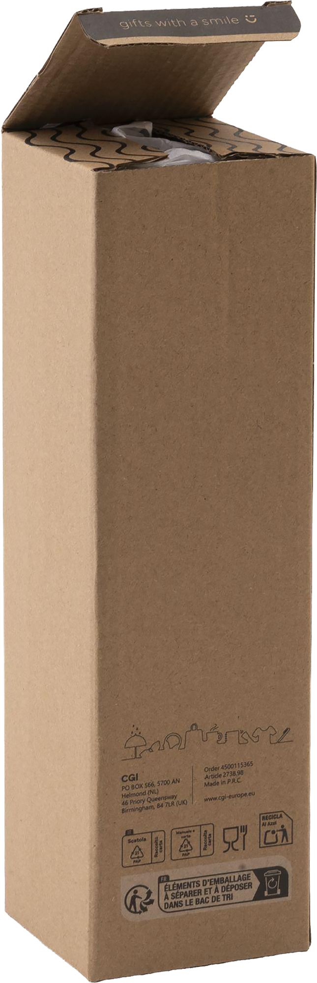 Picture of Senga glass drinking bottle (750ml)