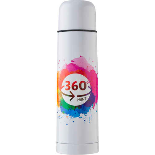 Stainless steel double walled vacuum flask (500ml)