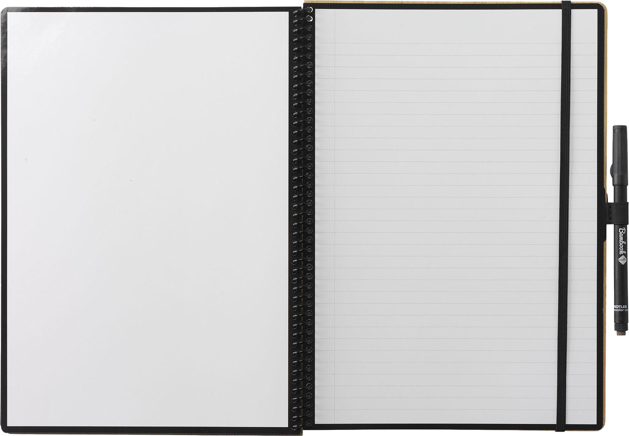 Picture of Bambook notebook with pen loop (approx A5)
