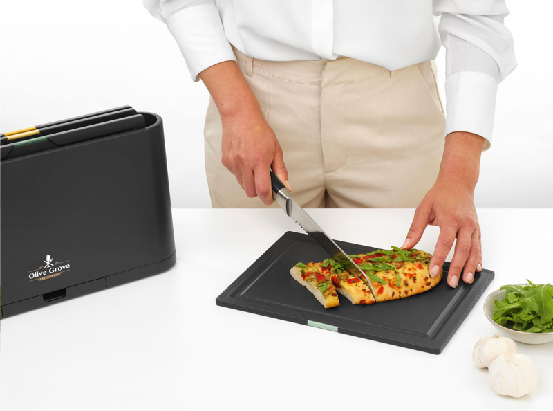 Brabantia Tasty+ set of chopping boards 262969_491 (Dark Grey)