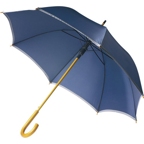 Umbrella with reflective border