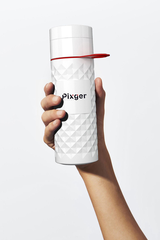 Join The Pipe - single walled bottle (500ml) 269341_504 (White/white)