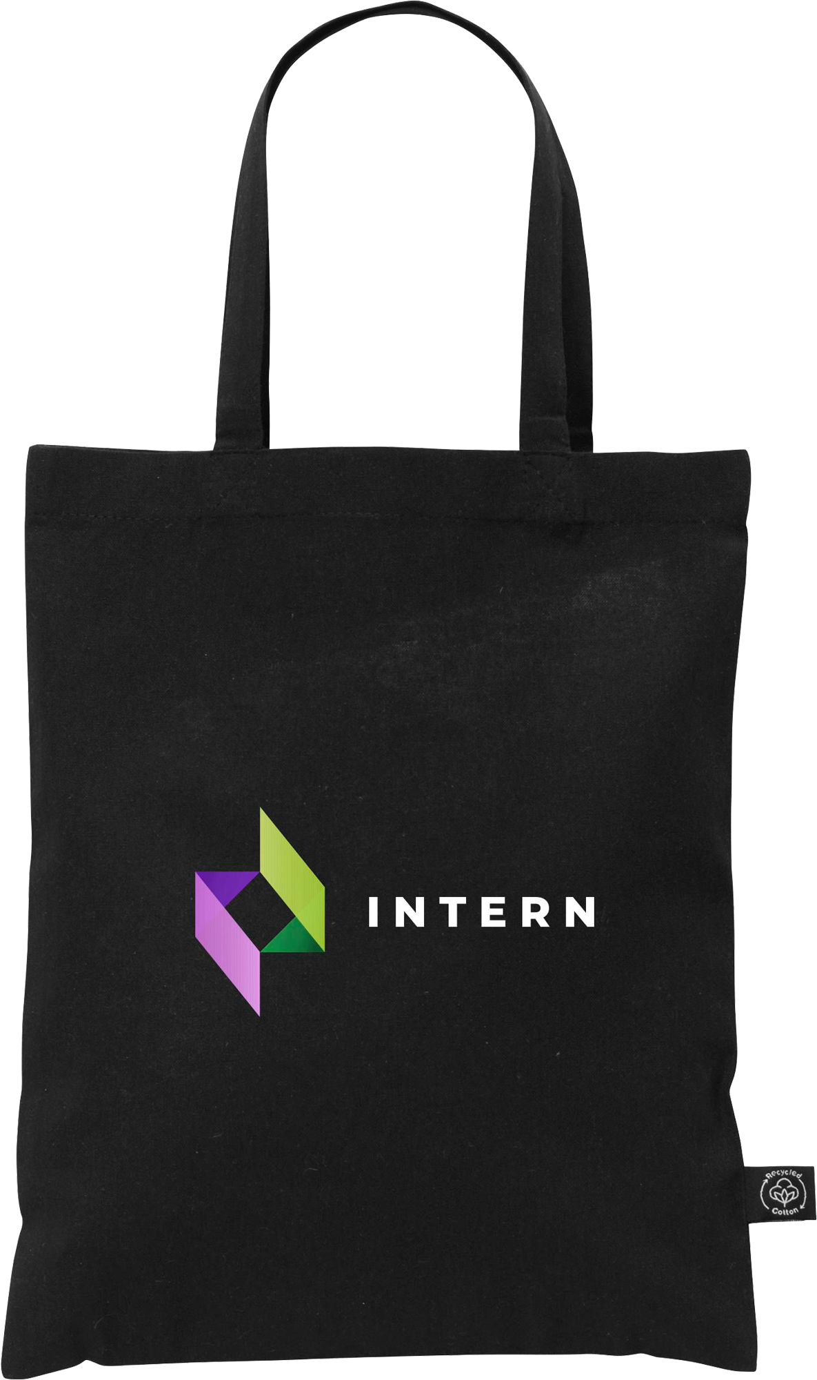 Picture of Small recycled cotton bag (140 gsm/4.12oz)