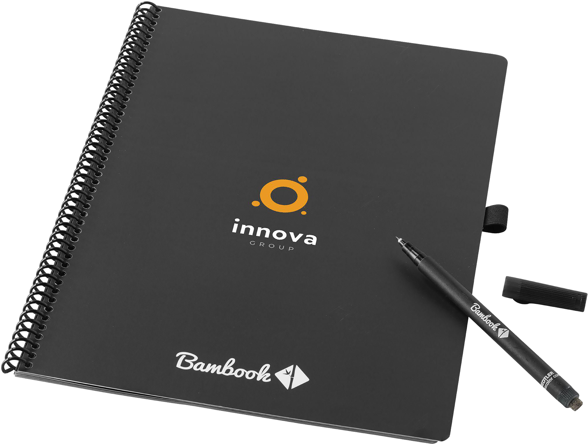 Picture of Bambook notebook with pen loop (approx A4)