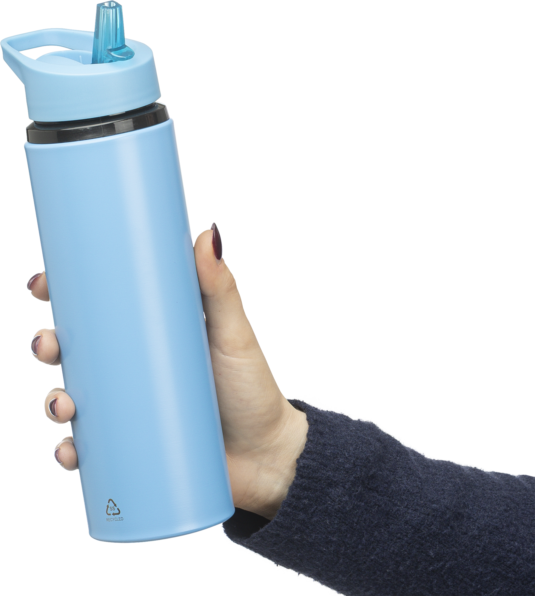 Picture of Recycled stainless steel single walled bottle (750ml)