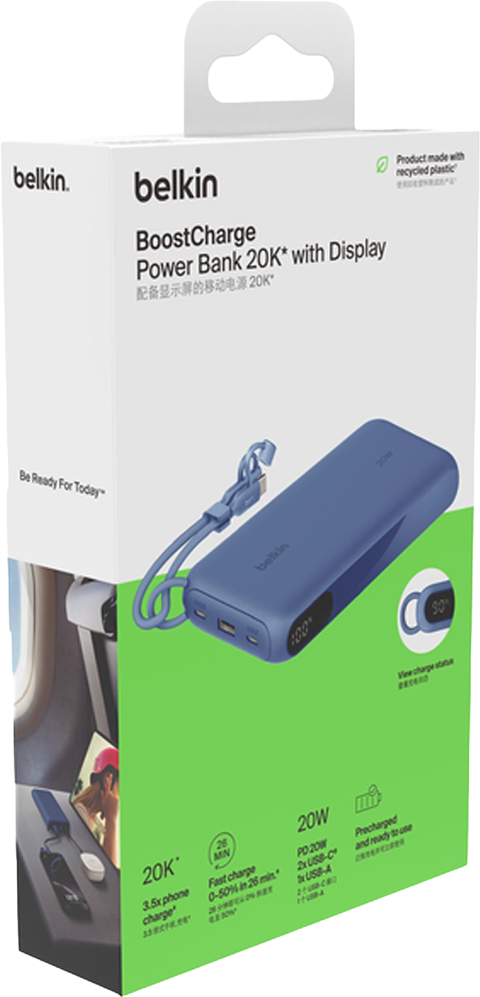 Picture of Belkin power bank with display (20,000mah) 