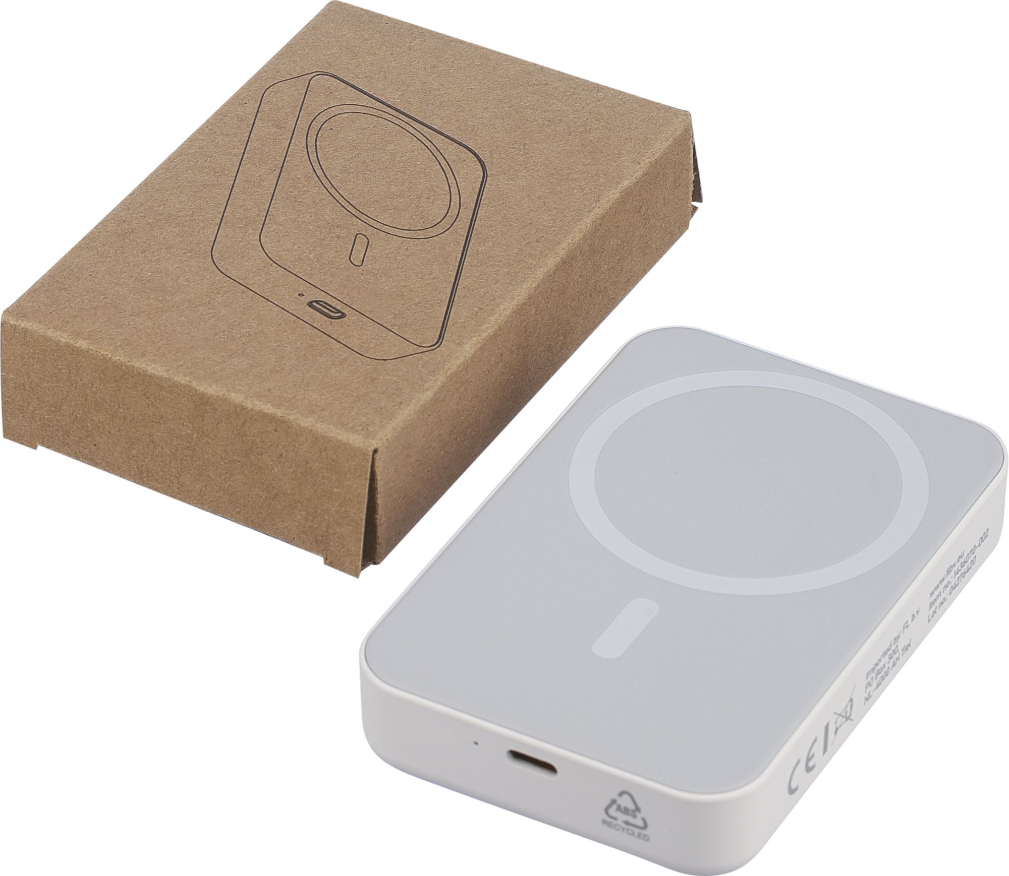 Picture of Recycled wireless charger power bank (10,000mAh)