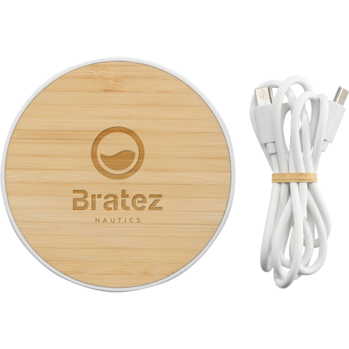 Bamboo 15W wireless fast charger