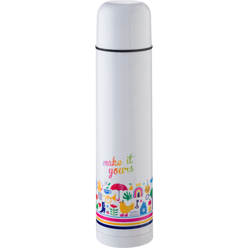 Stainless steel double walled vacuum flask (1000ml)