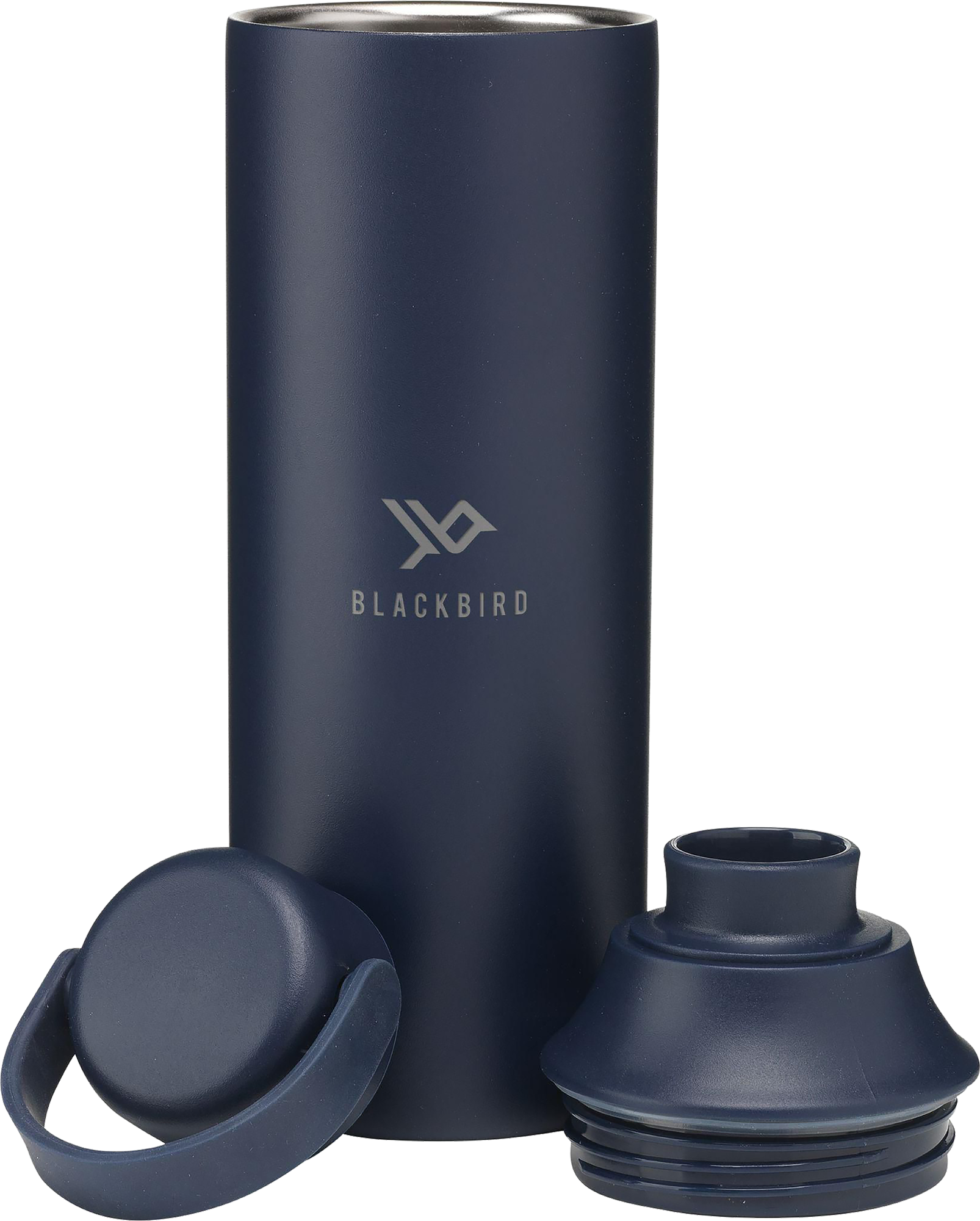 Picture of Recycled stainless steel double walled bottle (600ml)