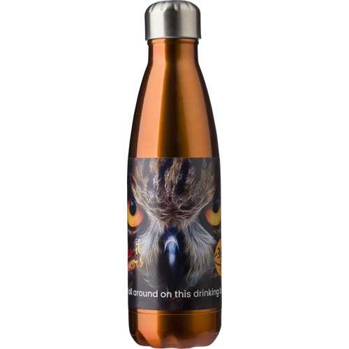 Stainless steel single walled bottle (650ml)