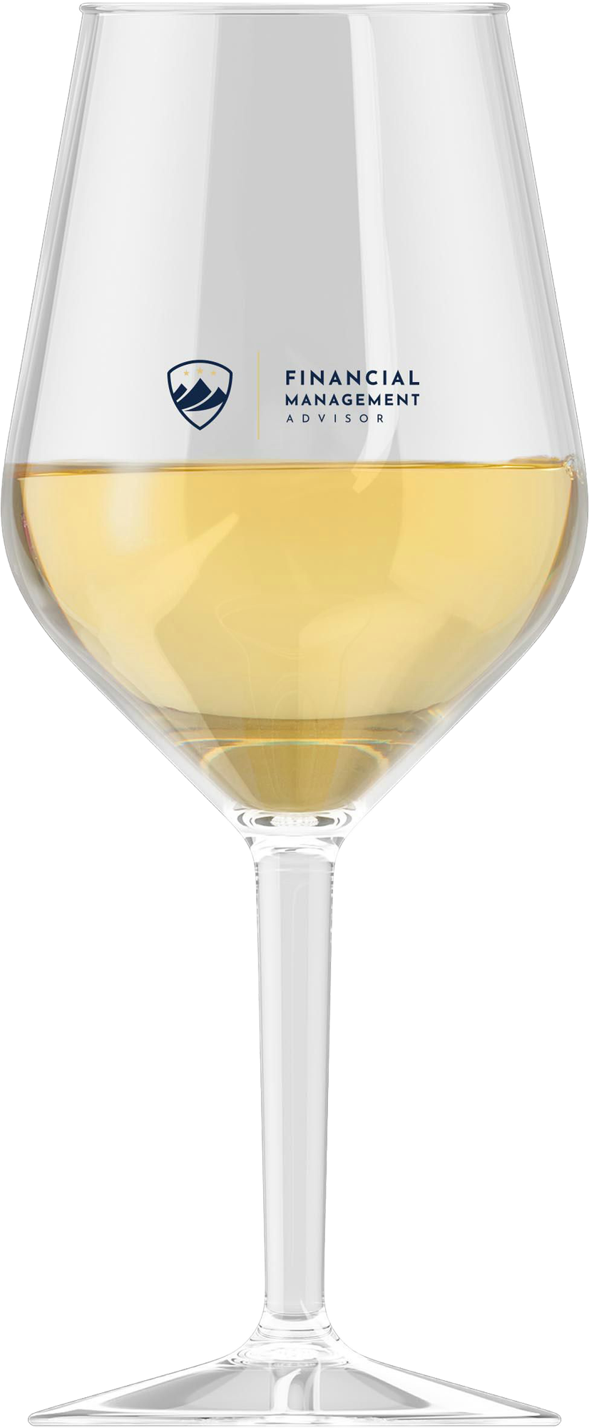 Picture of HappyGlass Tritan plastic wine glass  (470ml)