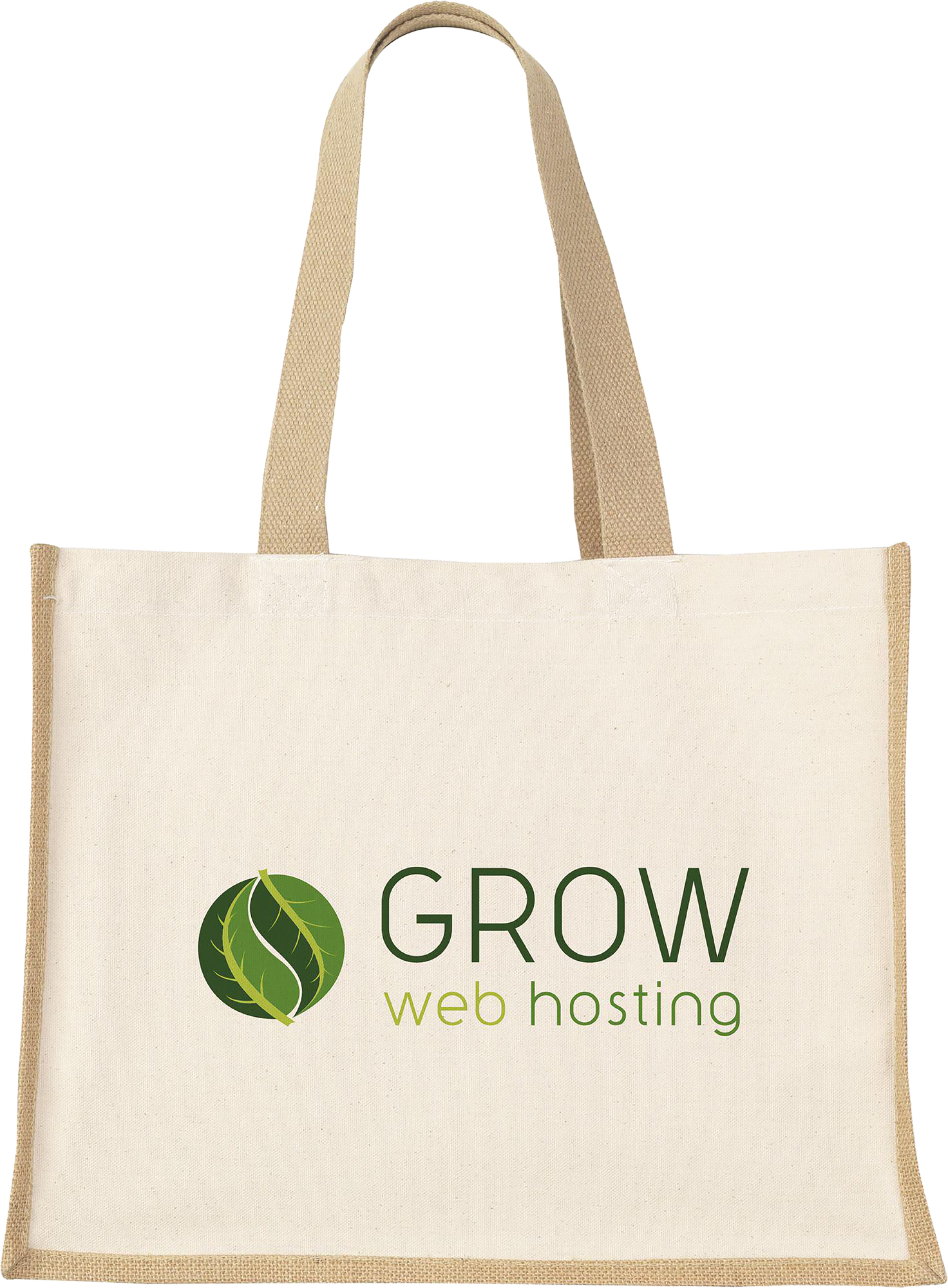 Picture of Jute canvas shopper (320gsm/9.43oz )