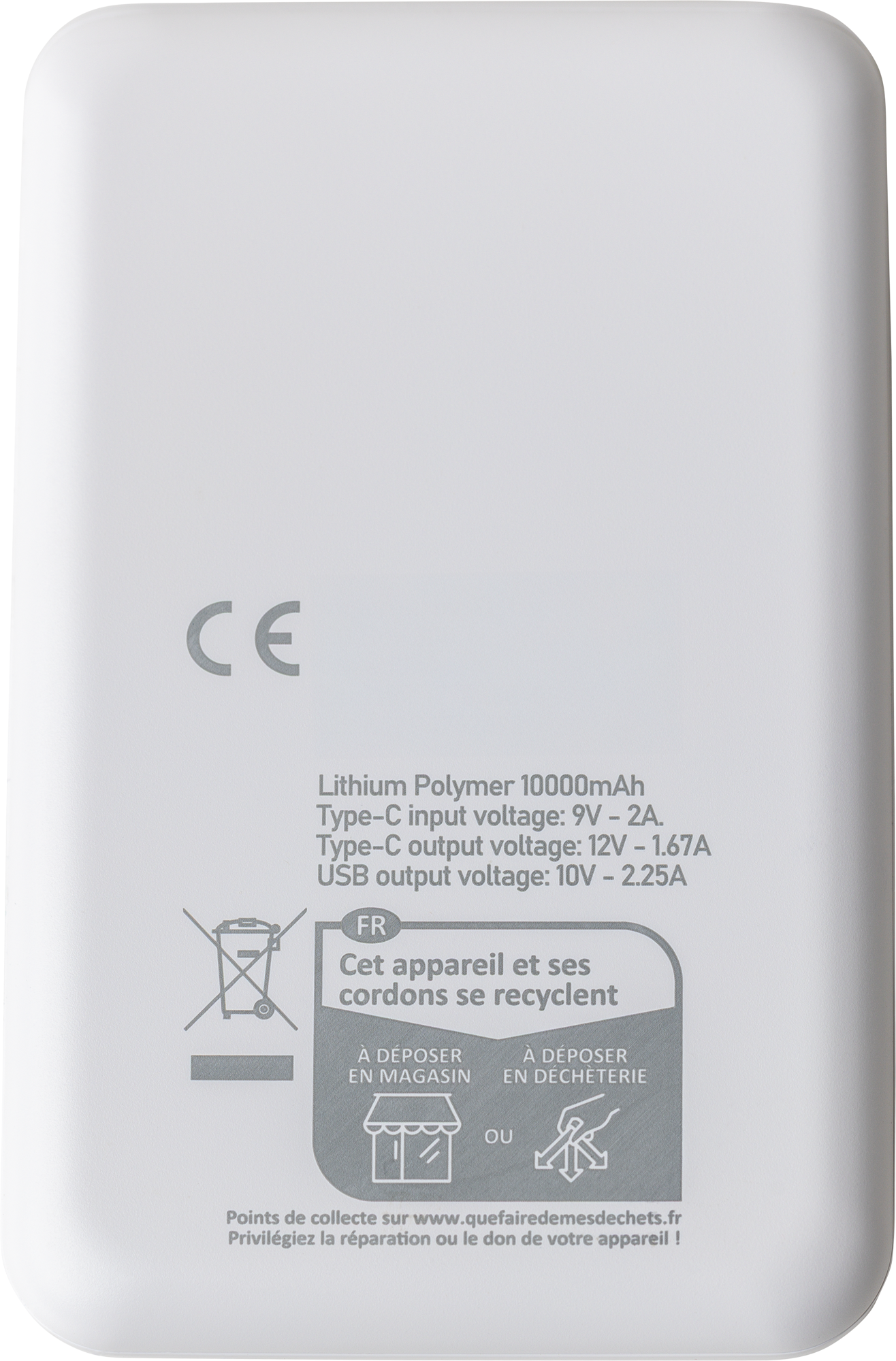 Picture of Recycled power bank (10000 mAh)