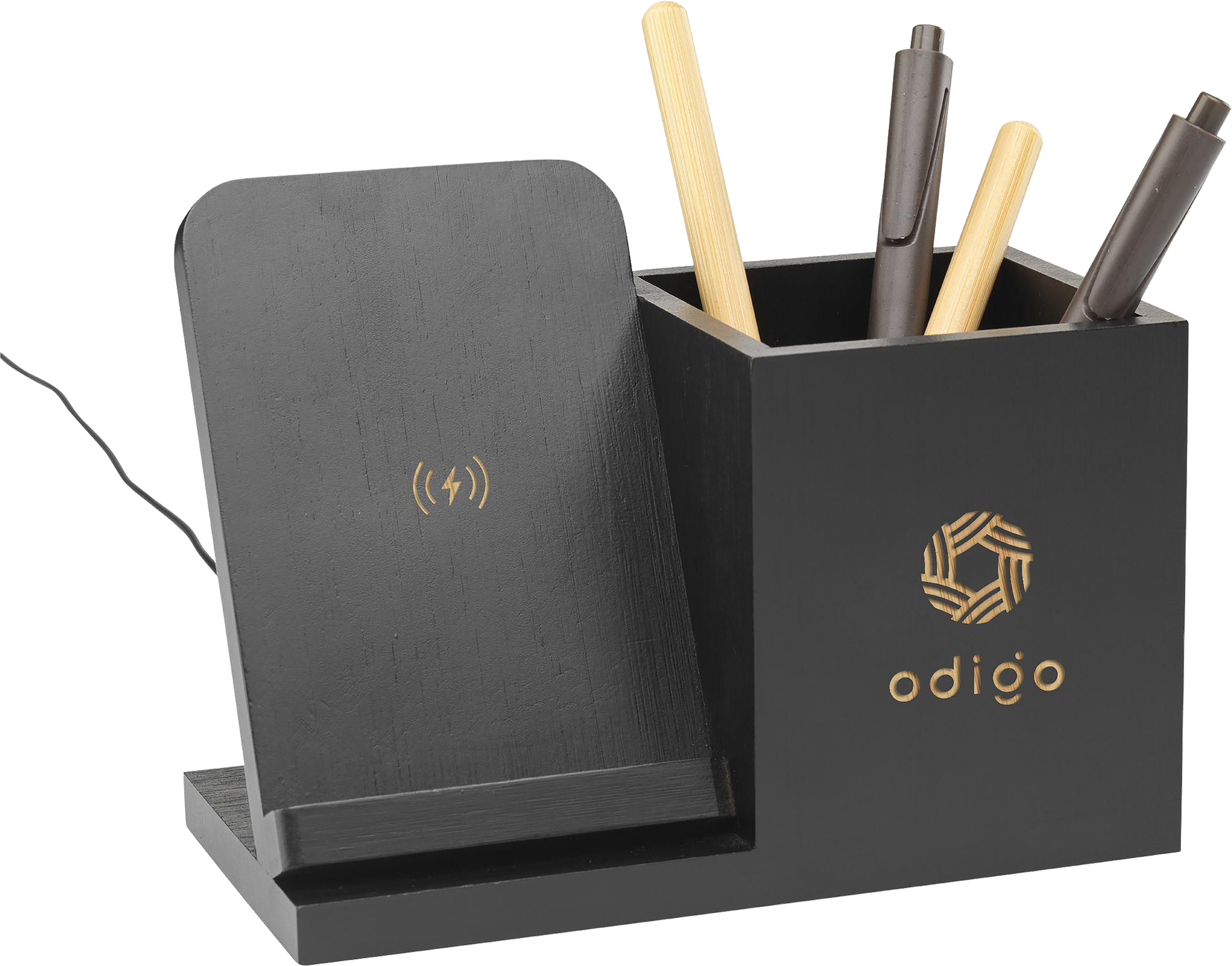 Picture of Bamboo charger and pen holder