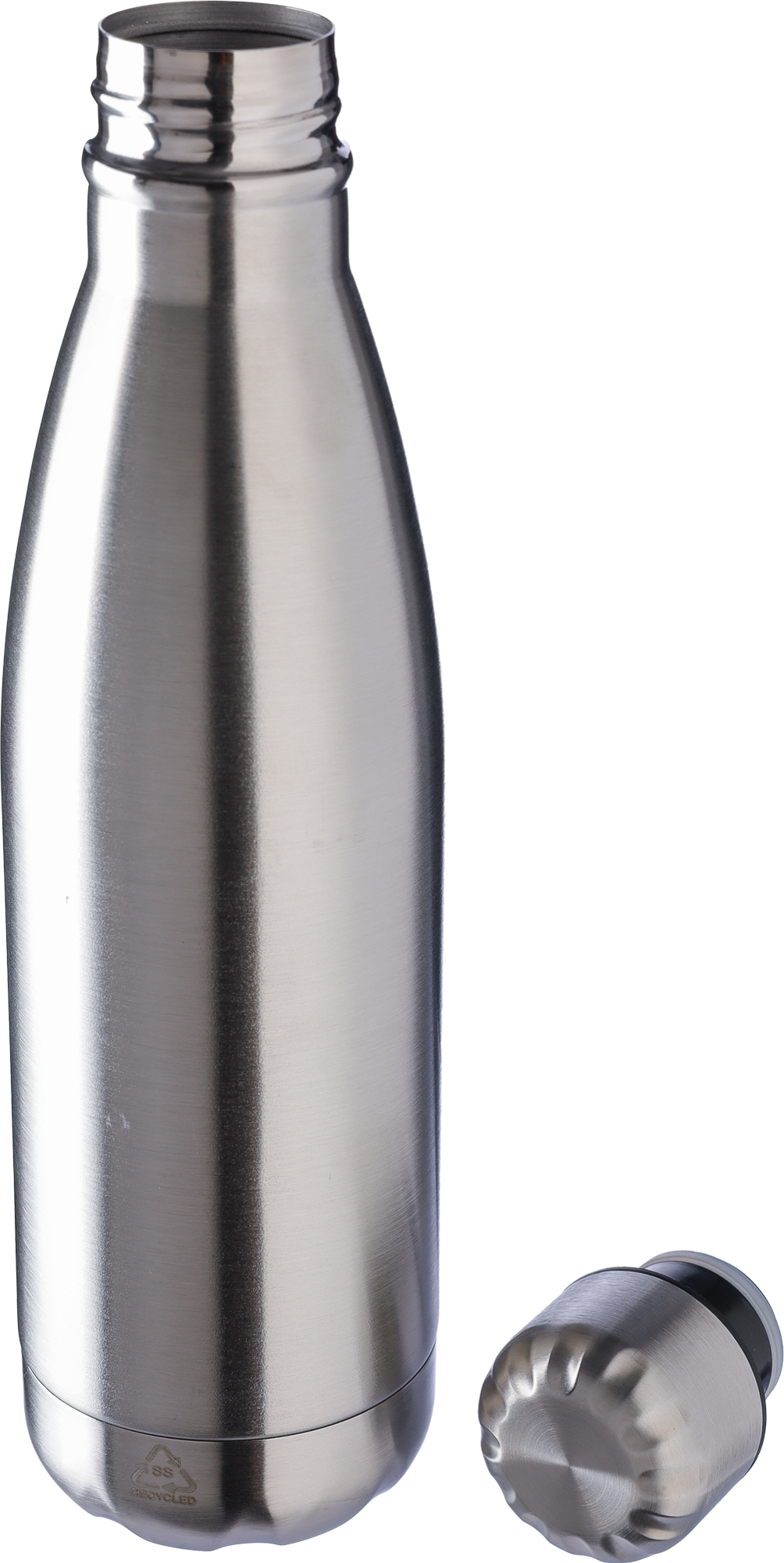 Picture of Recycled stainless steel single walled bottle (650ml)