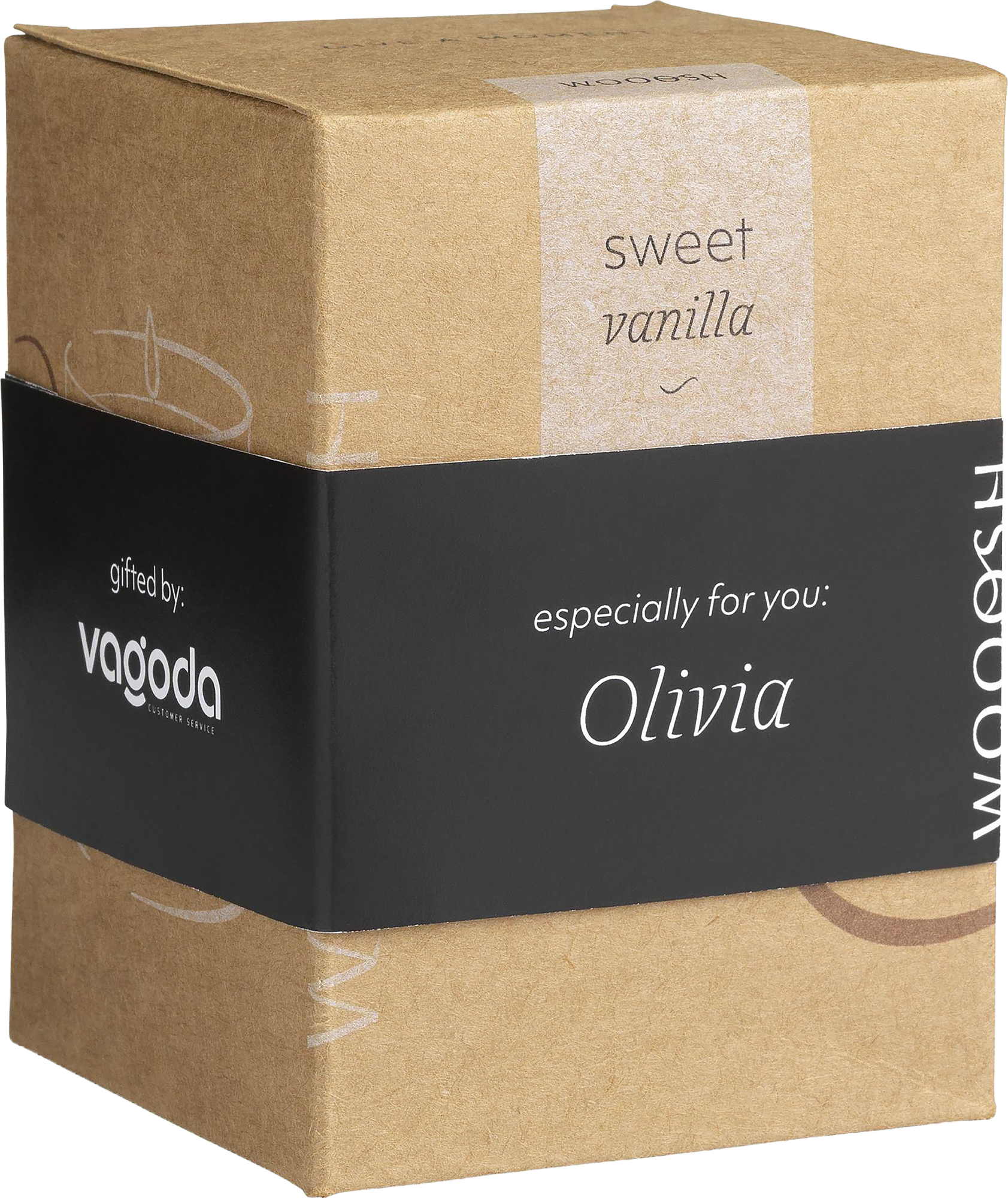 Picture of Wooosh scented candle (sweet vanilla)