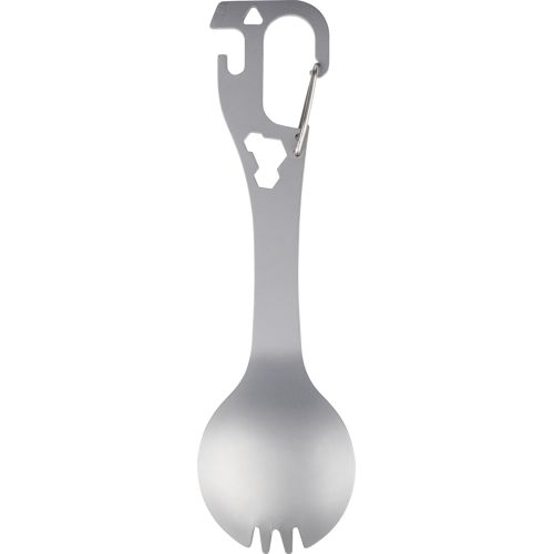 Stainless steel spork
