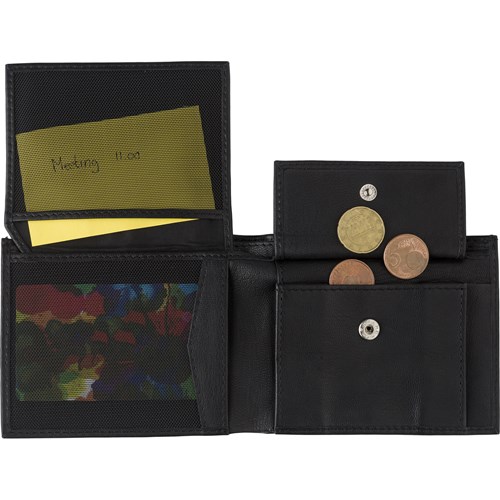 Leather RFID credit card wallet