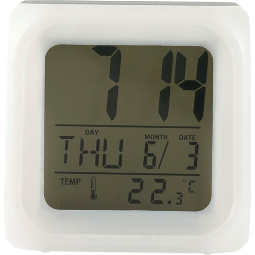 Cube alarm clock