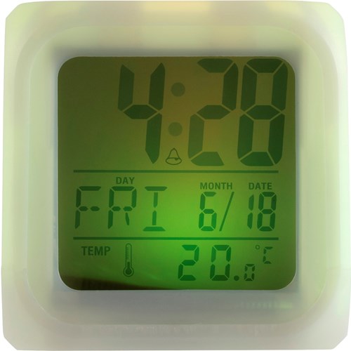 Cube alarm clock