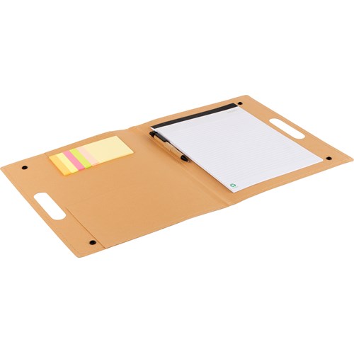 Cardboard writing folder