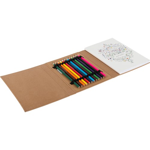 Colouring folder for adults