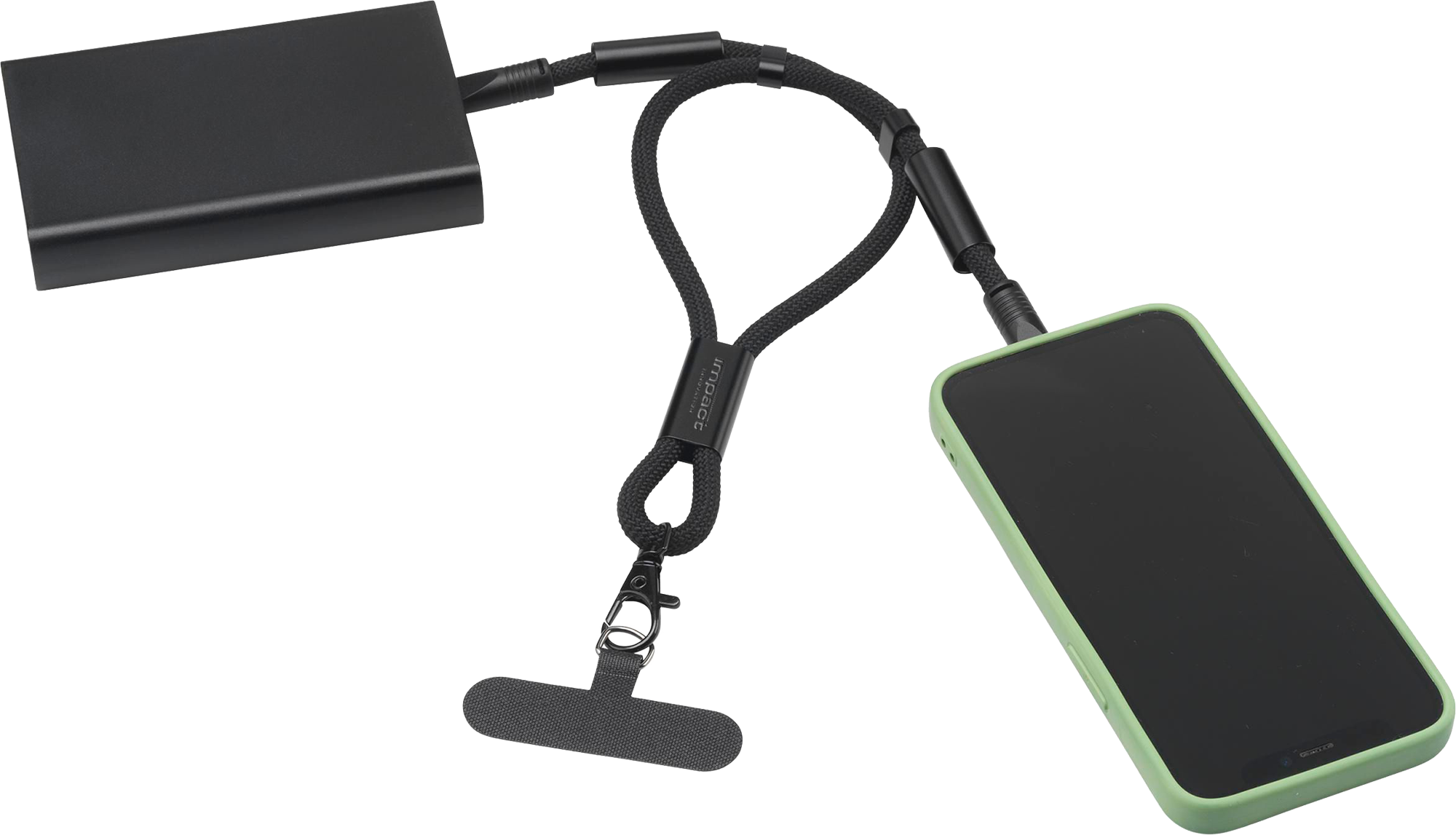 Picture of Lanyard 2-in-1 charging cable for your wrist 