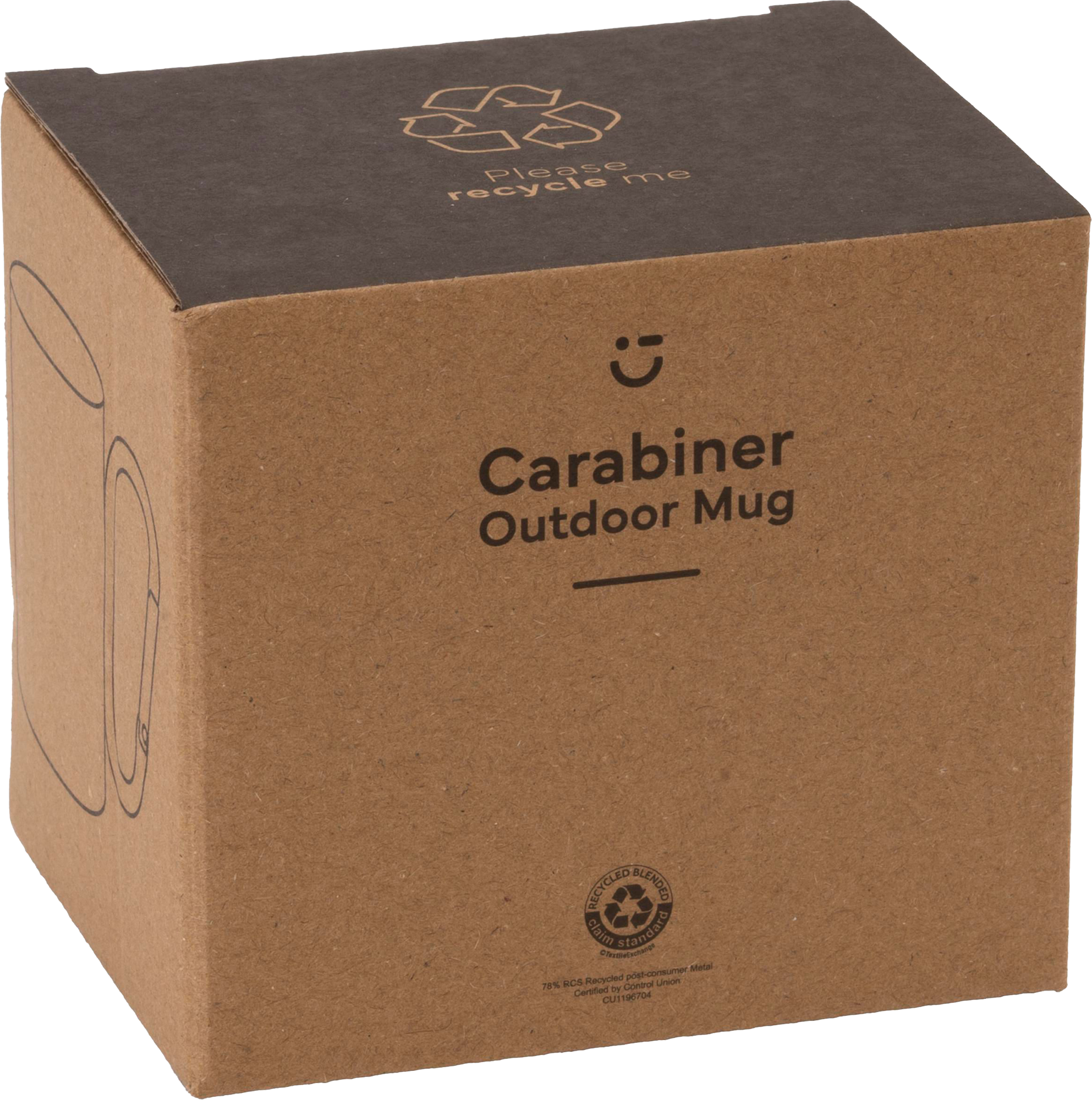Picture of Carabiner double walled mug (220ml) 