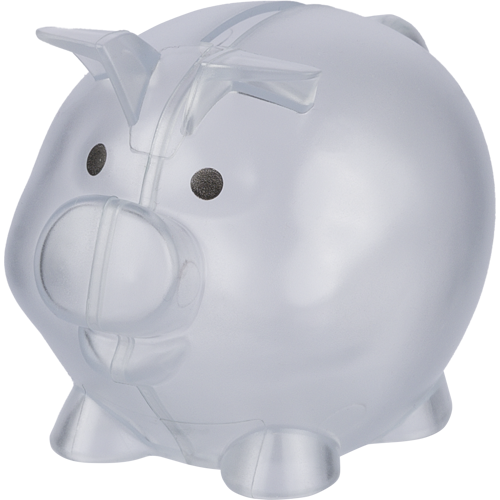 Recycled mini piggy bank - View 1