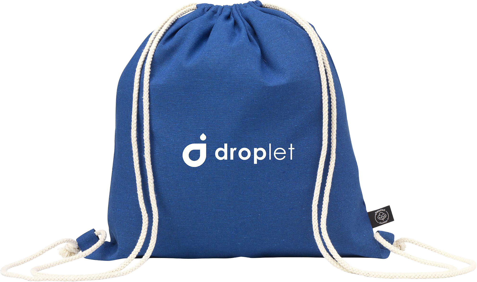 Picture of Recycled drawstring backpack (150gsm/4.42oz)