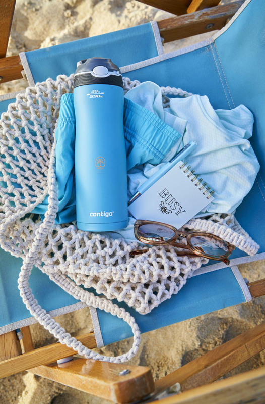 Contigo® double walled bottle (590ml) 267853_033 (Turquoise)