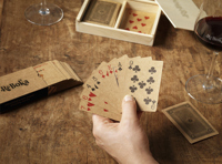 Recycled playing cards 261082_945 (Wood)