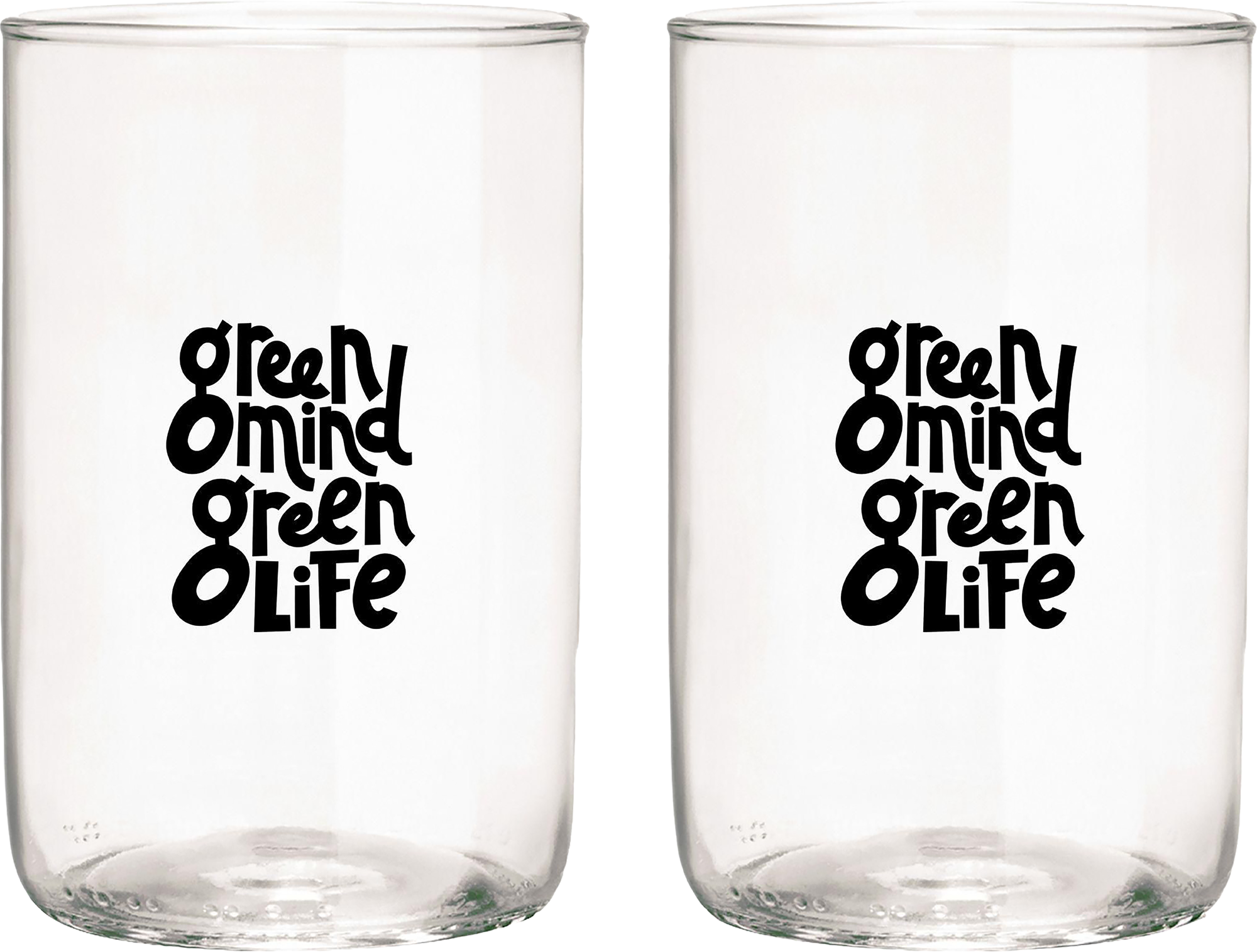 Picture of Rebottled® Tumbler drinking glasses (2 pack)