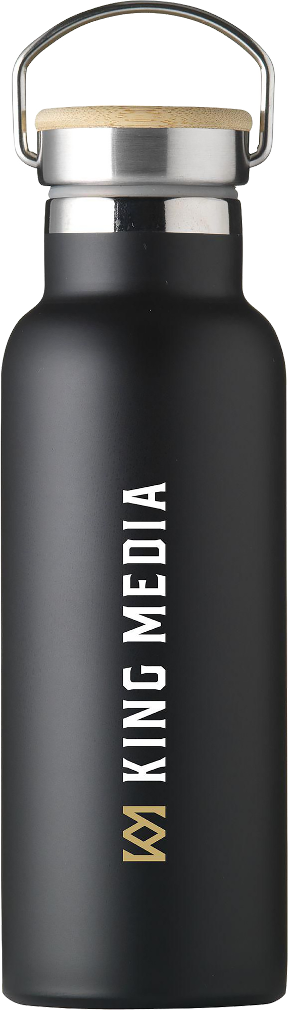 Picture of Recycled stainless steel double walled bottle (500ml)
