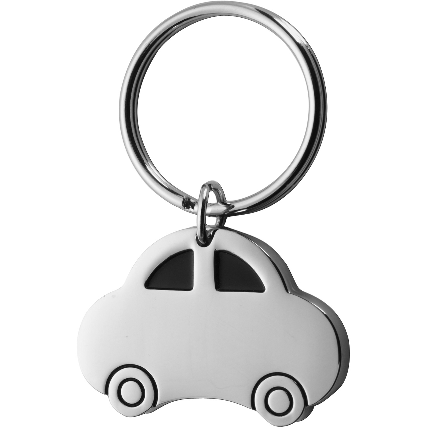 Metal car keyring