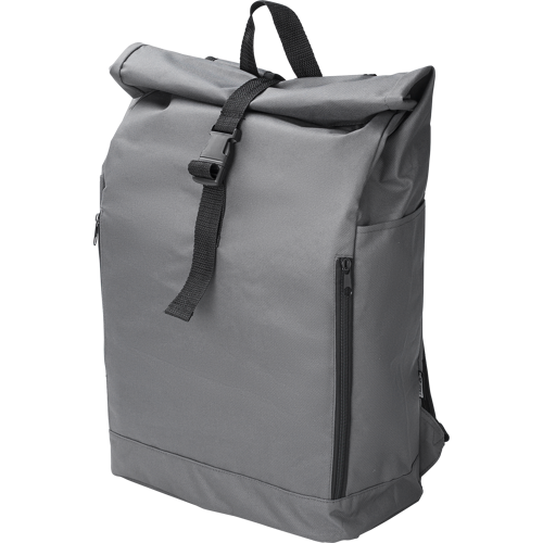 RPET roll top backpack